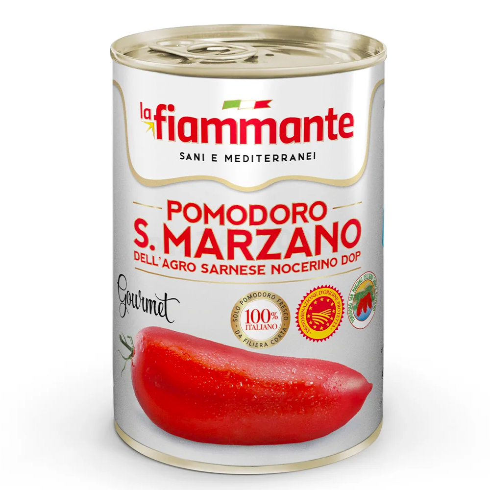 La Fiammante San Marzano DOP Tomater (400 gram)