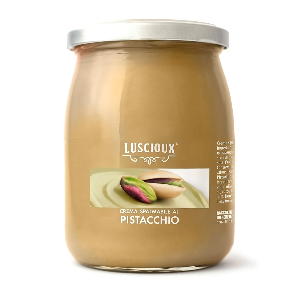 Luscioux Pistachiecreme til dessertpizza (200/600 gram)