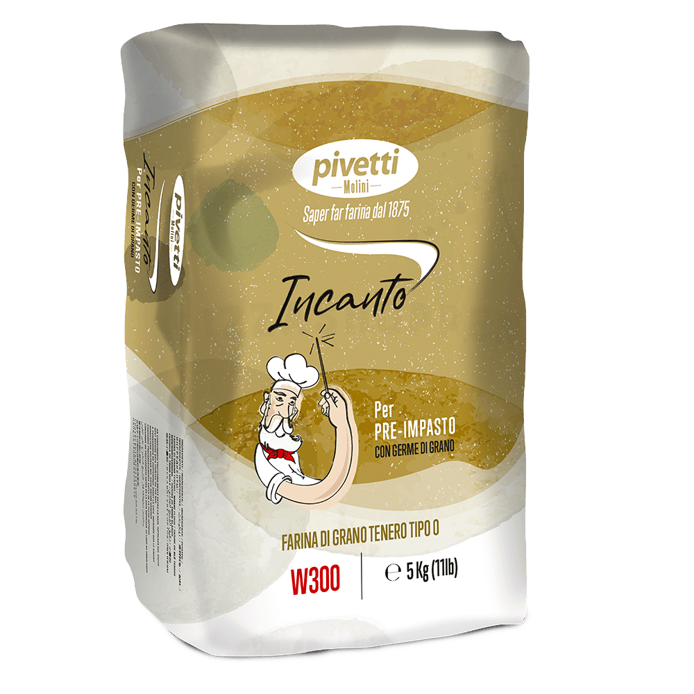 Molini Pivetti Incanto W300 Biga/Poolish starter mel - 5 kilo