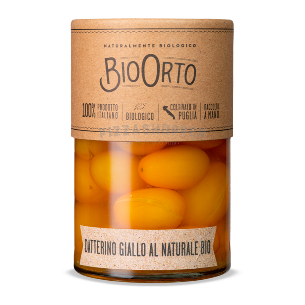 Bio Orto økologiske gule datterini tomater (370 ml)
