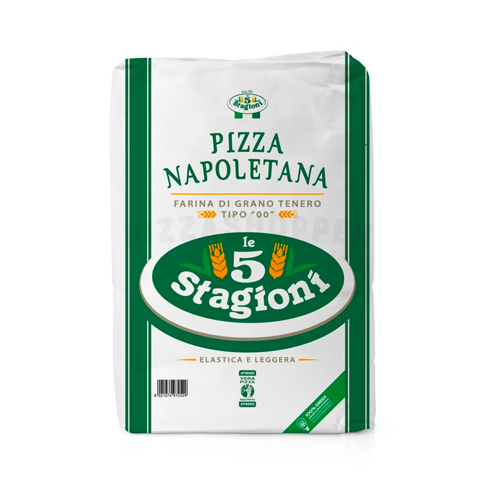 Farina Le 5 Stagioni Pizza Napoletana Verde W280 (10 kg)