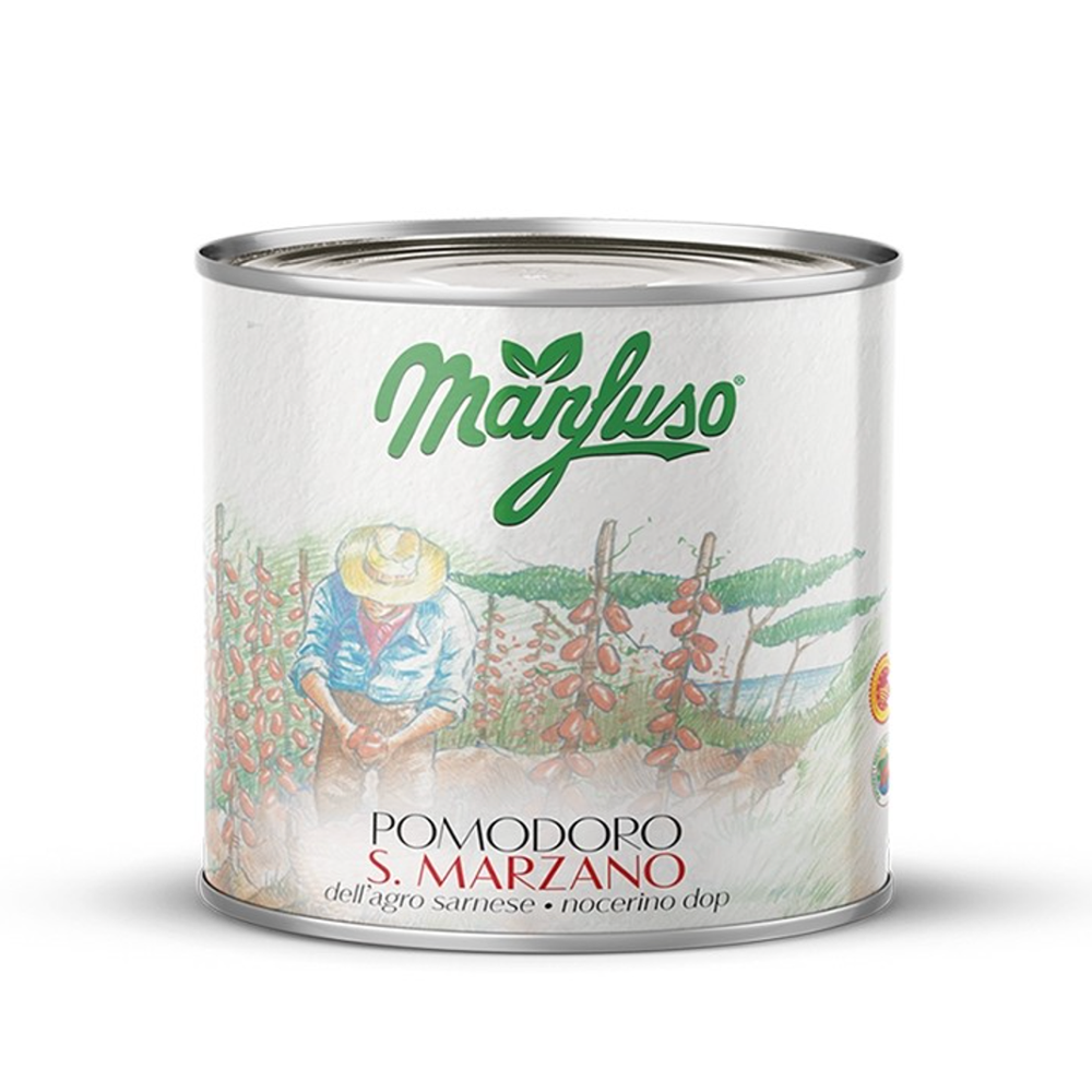 Manfuso San Marzano D.O.P Tomater (2500 gram)