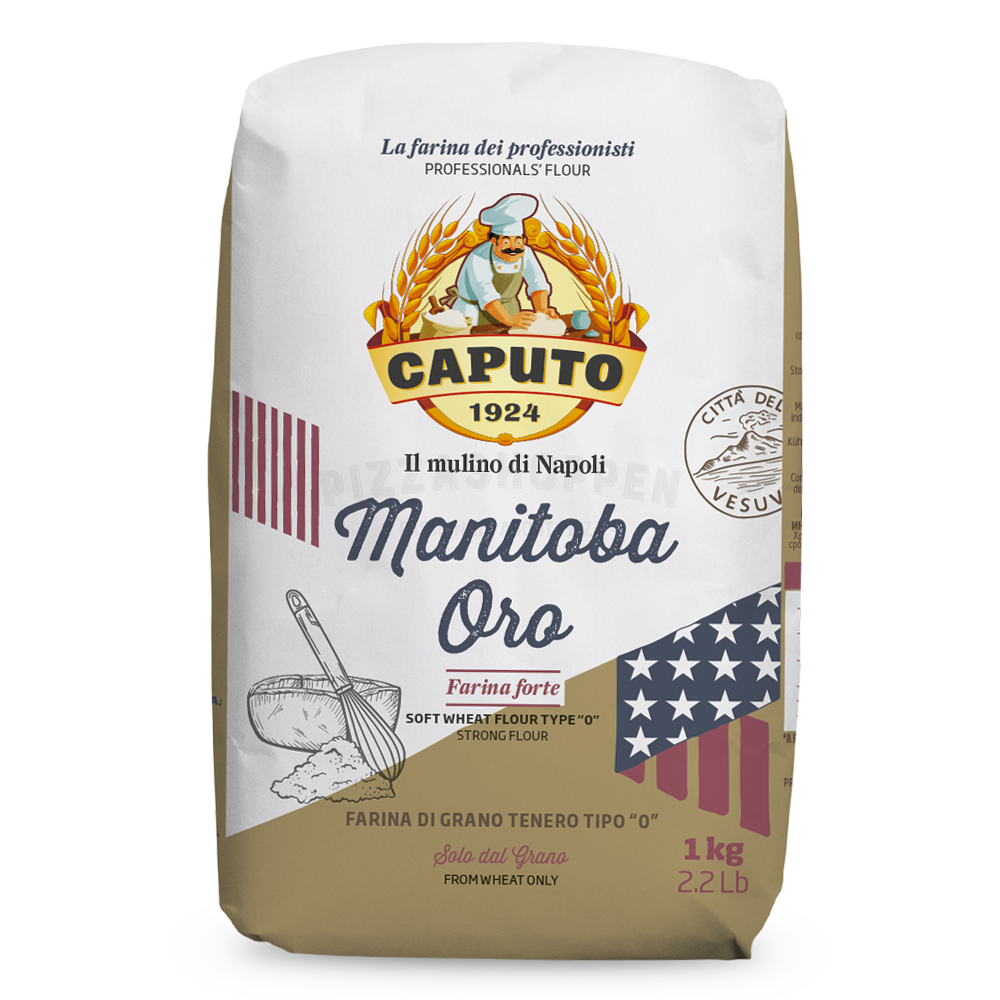 Mulino Caputo Manitoba Oro (stærk pizzamel) (5 kg)