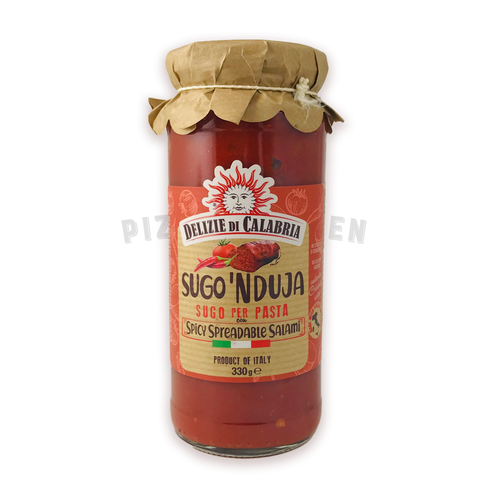 Delizie Di Calabria - Sugo Nduja (Tomat & Pizzasauce med N'duja) 330 gram